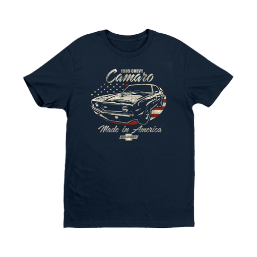 Camaro US Flag T-Shirt