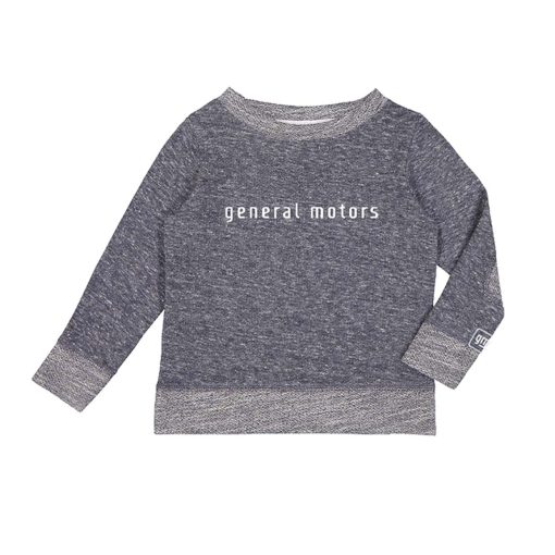 General Motors Toddler French Terry Crewneck with Elbow Patches - Image 4