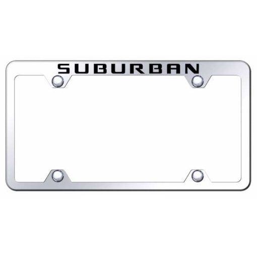 Suburban Steel Truck Wide Body Frame - Laser Etched Mirrored