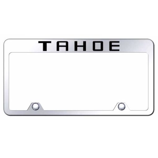 Tahoe Steel Truck Frame - Laser Etched Mirrored