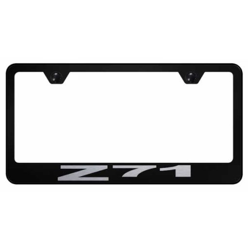 Z71 Stainless Steel Frame - Laser Etched Black