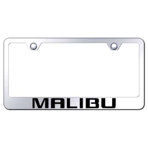 Malibu Stainless Steel Frame - Laser Etched Mirrored