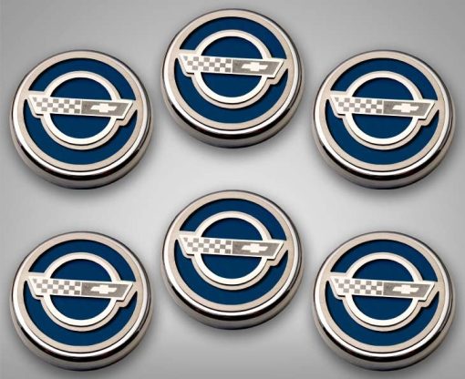 1984-1996 C4 Corvette - C4 Style Fluid Cap Cover Sets 5Pc - Automatic Transmission - Image 14