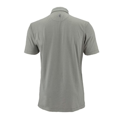 Buick Mens Johnnie-O Striped Polo - Image 2