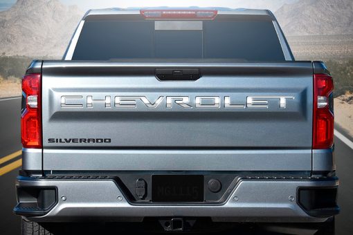 Silverado Tailgate Letters 2019-2023 model - Image 3