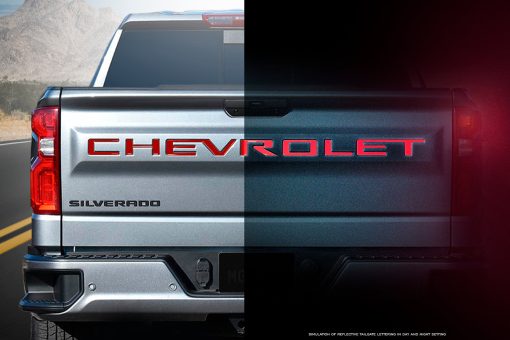 Silverado Tailgate Letters 2019-2022 model - Image 2