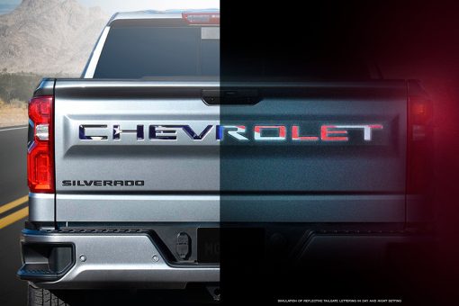 Silverado Tailgate Letters 2019-2022 model - Image 3