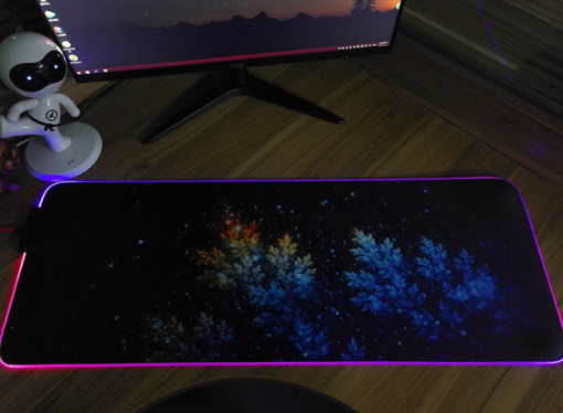 RGB Mouse Pad Luminous Mouse Pad Led Mouse Pad - Image 6