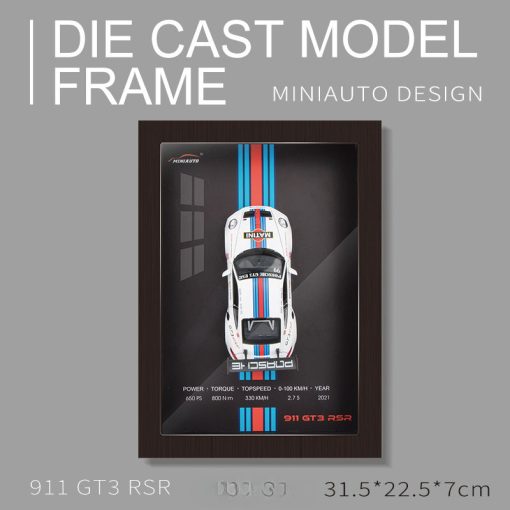 【TG009】3D Wall Art Replica Alloy Car - Image 9