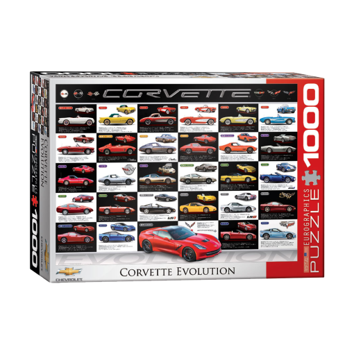 Corvette Evolution 1000 Piece Puzzle