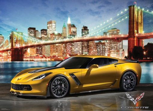 Corvette Z06 Out for a Spin 1000 Piece Puzzle - Image 2