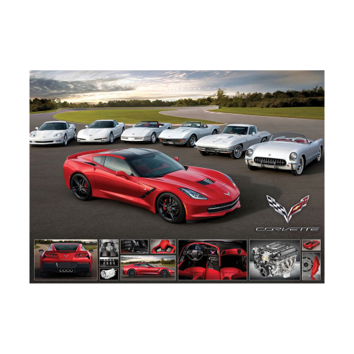 Corvette Stingray 1000 Piece Puzzle - Image 3