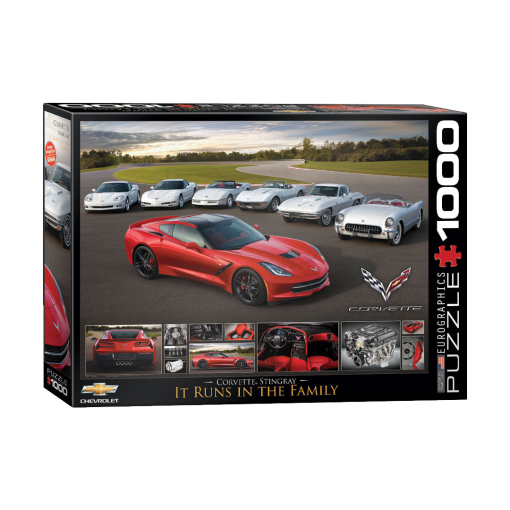 Corvette Stingray 1000 Piece Puzzle