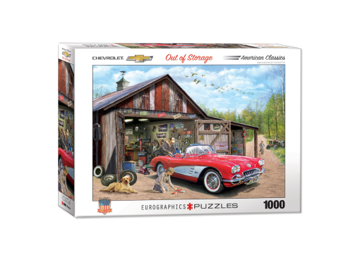 Corvette - Out Of Storage 1000 Piece Puzzle