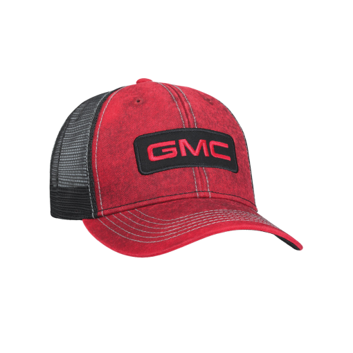 GMC Red Washed Cap