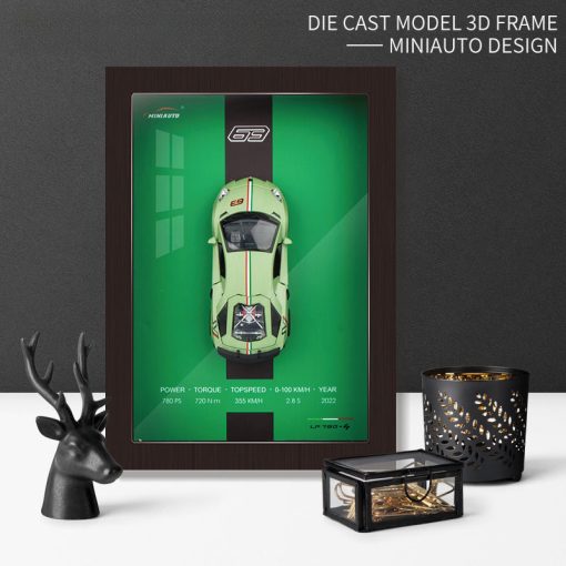 【TG009】3D Wall Art Replica Alloy Car - Image 4