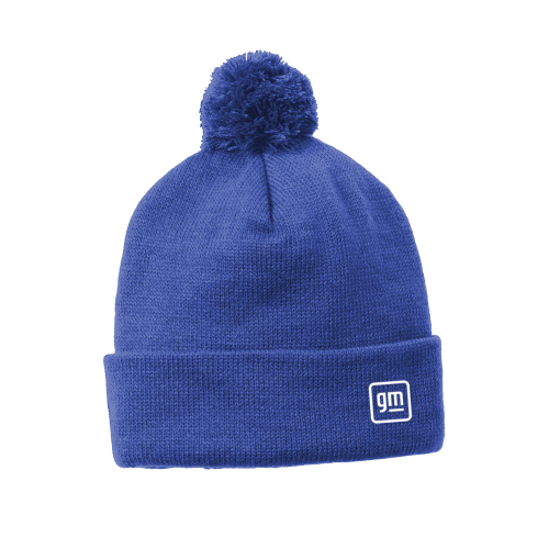 General Motors Pom Beanie