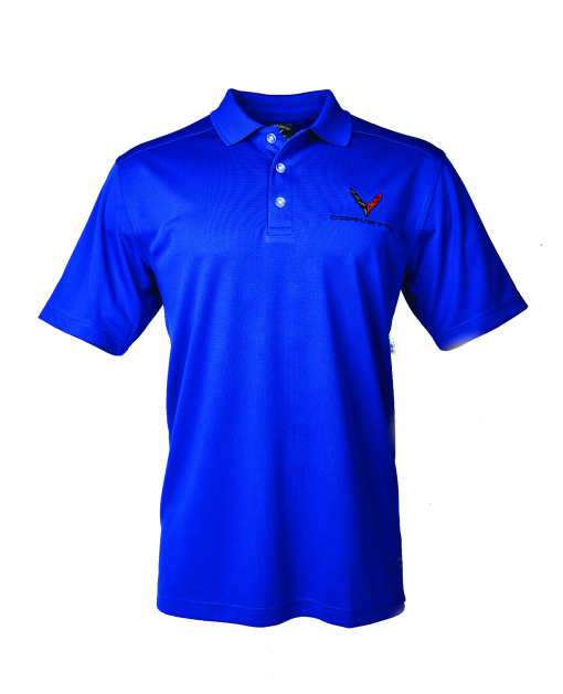 Corvette C8 Men's Callaway Performance Polo - Image 4