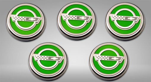 1984-1996 C4 Corvette - C4 Style Fluid Cap Cover Sets 5Pc - Manual Transmission - Image 10