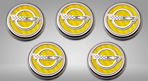 1984-1996 C4 Corvette - C4 Style Fluid Cap Cover Sets 5Pc - Automatic Transmission - Image 13