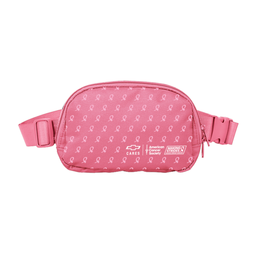 Pink Chevy Cares Canvas Belt Bag