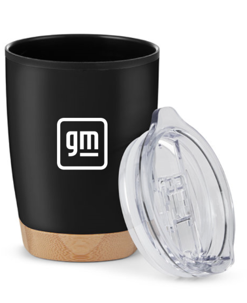 GM 12oz Double Wall Tumbler with Bamboo Base