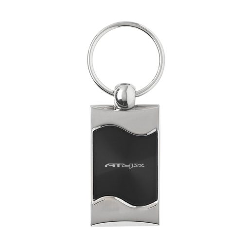 AT4X Silver Wave Keychain