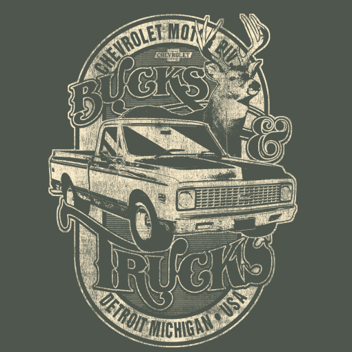 Chevrolet Bucks & Trucks T-Shirt - Image 2