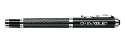 Black Carbon Fiber Chevrolet Ballpoint Pen