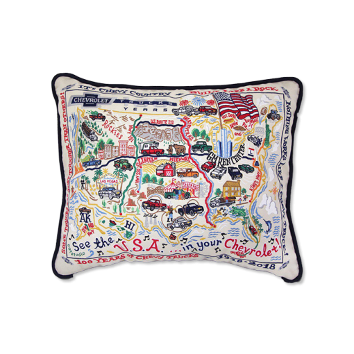 Chevy 100 Years Catstudio Pillow