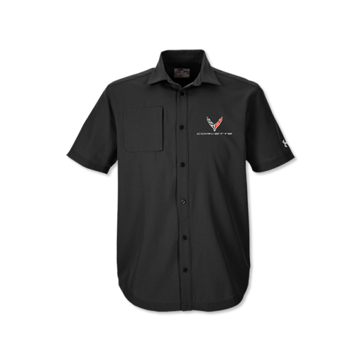 Corvette C8 Men's Under Armour Button Down