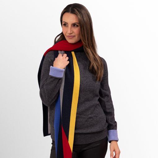 V-Series Bold Rhombus Scarf - Image 2