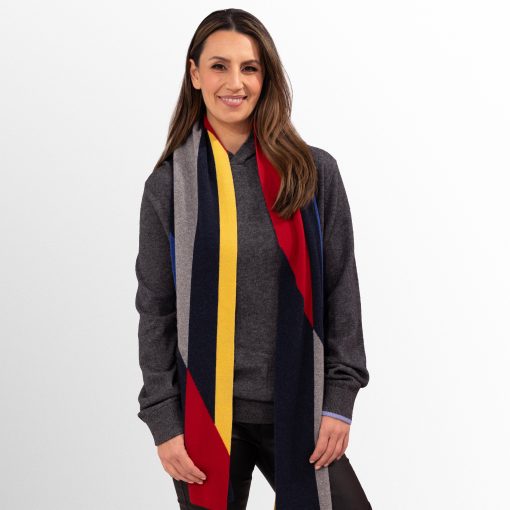 V-Series Bold Rhombus Scarf - Image 4