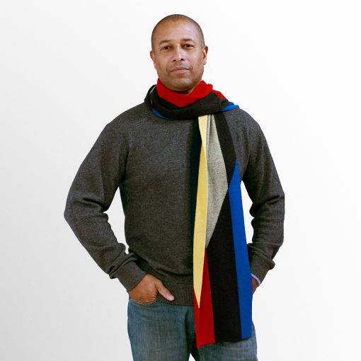 V-Series Bold Rhombus Scarf - Image 3