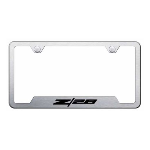 Z28 Cut-Out Frame - Laser Etched Brushed