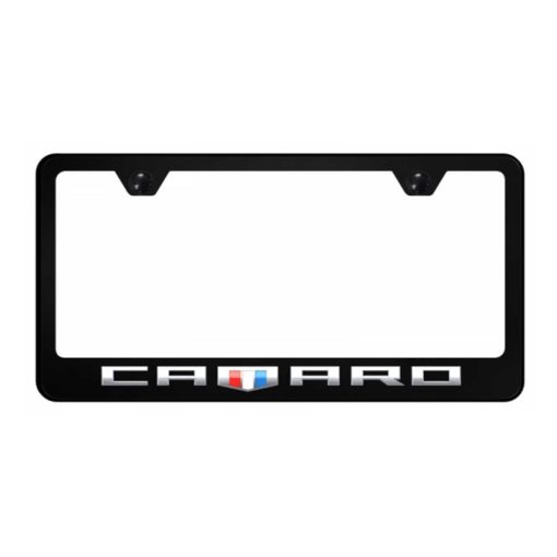 Camaro Shield PC Frame - UV Print on Black