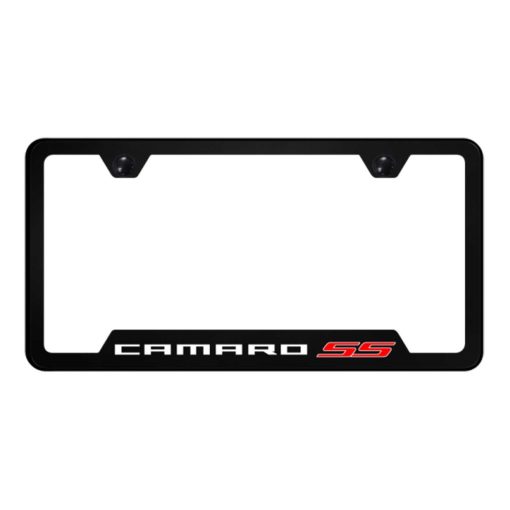 Camaro SS PC Notched Frame - UV Print on Black