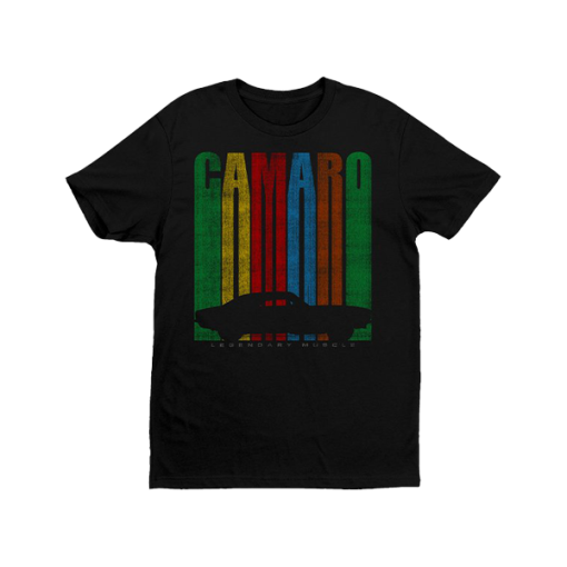 Camaro Legendary Long Stripes T-Shirt