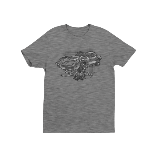 Corvette Sketch Grid T-Shirt