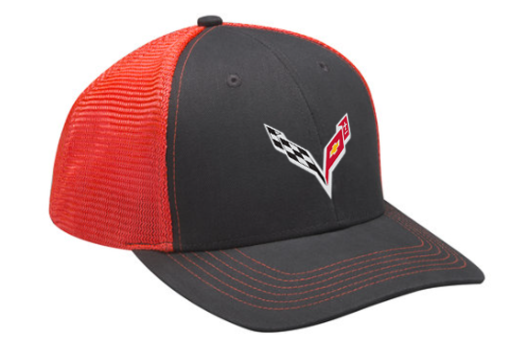 Corvette C7 Mesh Trucker Hat - Image 4