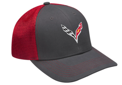 Corvette C7 Mesh Trucker Hat - Image 5