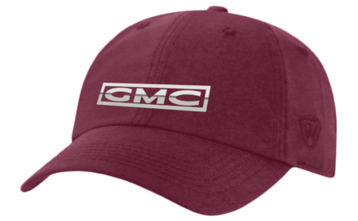 GMC Chrome Burgundy Hat