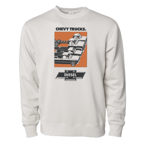 Chevy Diesel Trucks Unisex Crewneck