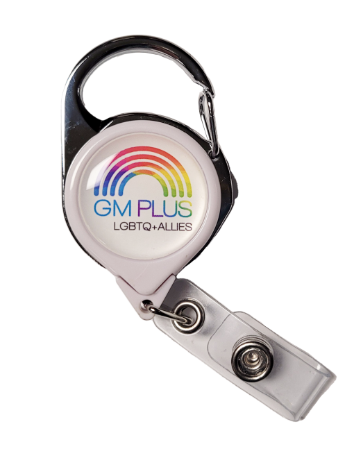 GM Plus Metal Carabiner Badge Reel