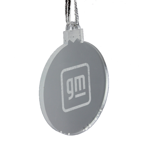 GM Engraved Ornament - Image 2