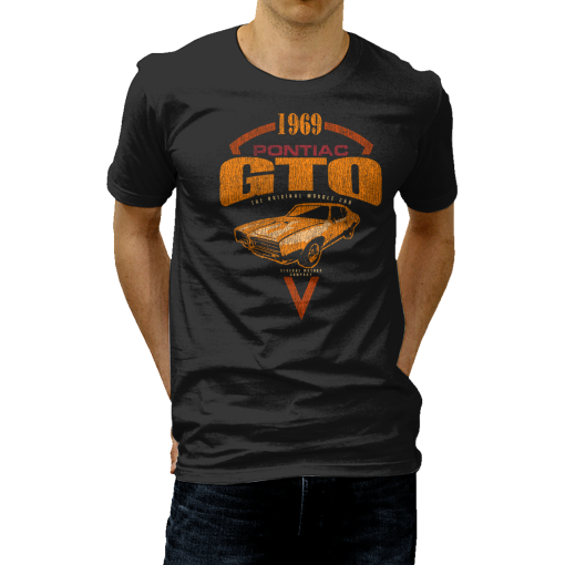 1969 Pontiac GTO Triangle T-Shirt