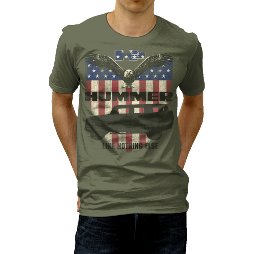 HUMMER H3 Eagle Flag T-Shirt