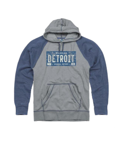 GM Detroit Plate Raglan Hoodie