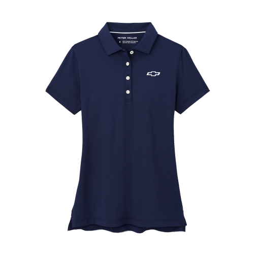 Chevrolet Women's Peter Millar Button Polo - Image 2