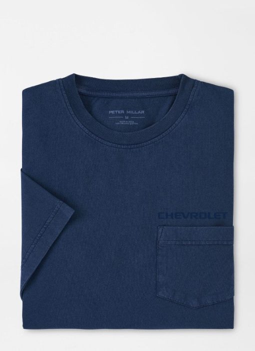 Chevrolet Men's Lava Wash Pocket Tee - Image 4